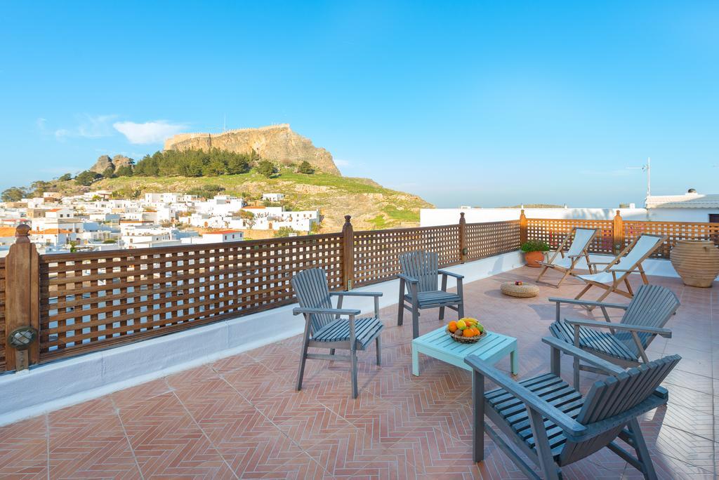 Villa Lindos Экстерьер фото
